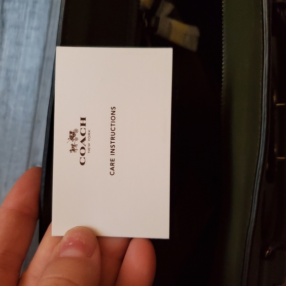 NWT COACH BLAKE CARRYALL GREEN - Picture 12 of 16